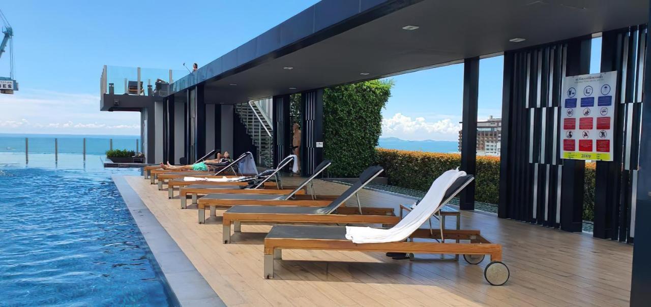 Amazing Infinity Pool Condo Next To The Beach Pattaya Exterior foto