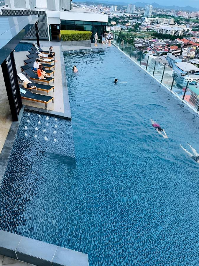 Amazing Infinity Pool Condo Next To The Beach Pattaya Exterior foto